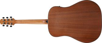 Ibanez AAD54E-OMH kitara takaa.