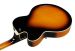 Ibanez AF75-BS jazz-kitaran runko takaa.