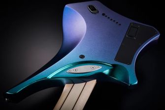 Ibanez Alpha-kitaran takaosan contour.