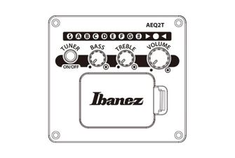 Ibanez ALT50FA-RDB kitaran kontrollit.