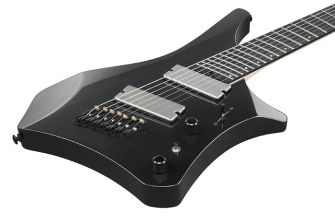 Ibanez Alpha A527-IPT kitaran runko lähikuvassa.