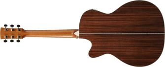 Ibanez Artwood AC391RCE-BKH kitara takaa.