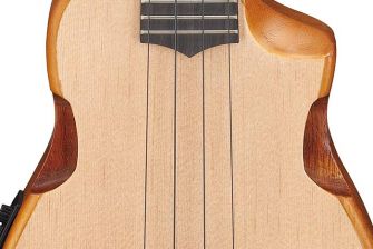 Ibanez AUC14-OVL ukulelen kaikuaukot.