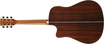 Ibanez AW391RCE-BKH kitara takaa.