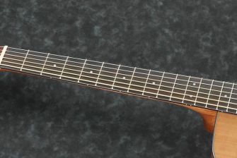Ibanez AW54L-OPN -vasenkätisen kitaran otelauta.