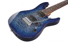 Ibanez AZ427P2QM-TUB Premium 7-kielinen kitara.