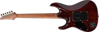 Ibanez AZ47P2K-DEB Premium kitara takaa.