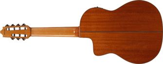 Ibanez GA3007CE-NT 7-kielinen klassinen kitara takaa.