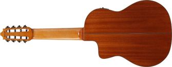 Ibanez GA3008CE-NT 8-kielinen klassinen kitara takaa.