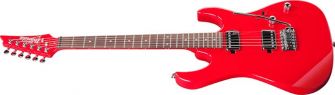 Ibanez GRX120SP-VRD kitara kulmasta kuvattuna.