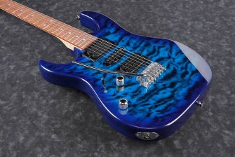 Ibanez GRX70QAL-TBB kitaran kansi lähikuvassa.