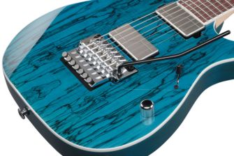 Ibanez HZK1 Hazuki Signature kitaran spalted maple vaahterakansi.
