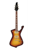 Ibanez IC420FM-VLS sähkökitara pussilla.