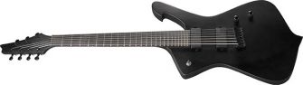 Ibanez ICTB721-BKF kitara kulmasta kuvattuna.