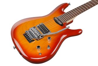 Ibanez JS2470-CS Joe Satriani kitaran kansi lähikuvassa.