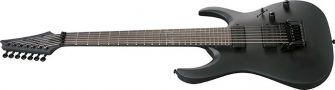 Ibanez K7YIN Korn Munky kitara kulmasta kuvattuna.