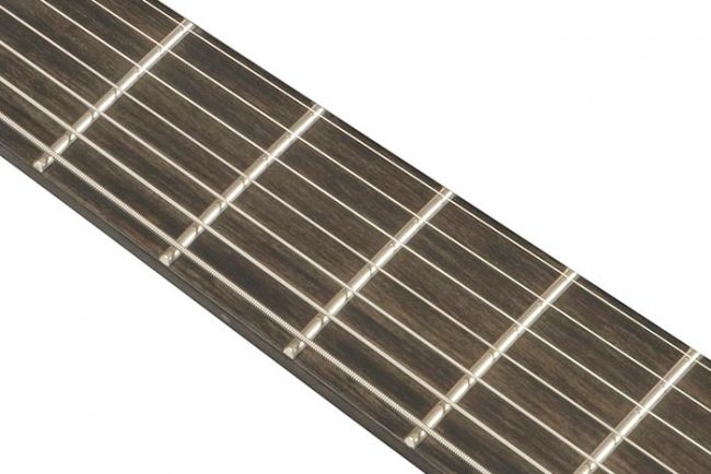 Ibanez K7YIN Korn Munky -kitaran ebony-otelauta.