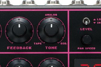 Ibanez LD303 Layer Delayer tone-kontrolli.