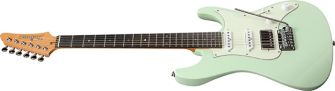 Ibanez LM10-MGR Luca Mantovanelli kitara kulmasta kuvattuna.
