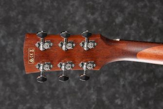 Ibanez PN12MHE-OPN parlor-kitaran lapa takaa.