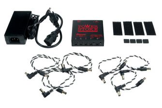 Ibanez Power Stroke pedaalivirtalähde paketin sisältö.
