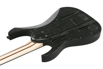 Ibanez Prestige RGR5111RB-WK sähkökitaran runko takaa.