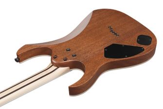 Ibanez Prestige RGR5221R-TFR sähkökitaran runko takaa.