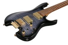 Ibanez Q52FMG-DRL sähkökitara pussilla.