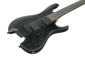 Ibanez QX52B-WK sähkökitaran kansi lähikuvassa.