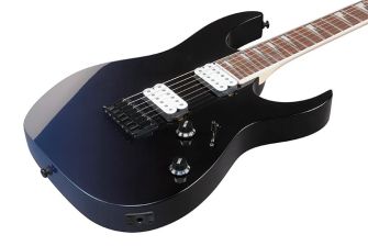 Ibanez RG Standard RG421DX-TWS sähkökitaran kansi lähikuvassa.