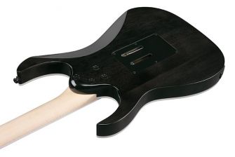 Ibanez RG450QMB-TGB kitaran runko takaa.