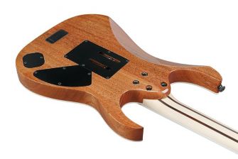 Ibanez RG5120ML-FCN vasenkätisen kitaran runko takaa.