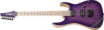 Ibanez RG652AHMFX-RPB kitara kuvattuna kulmasta.