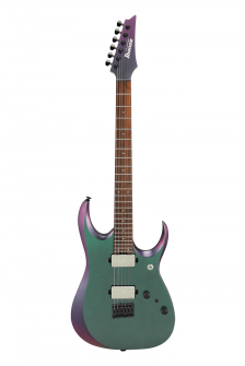 Ibanez RGD3121-PRF Prestige-sähkökitara kotelolla.