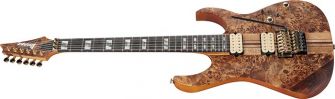 Ibanez RGT1220PB-ABS -kitara kulmasta kuvattuna.