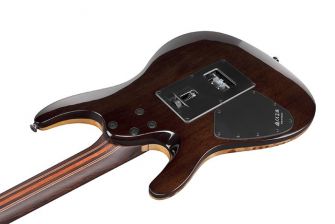 Ibanez S1070PBZ-CKB Premium kitaran runko takaa.