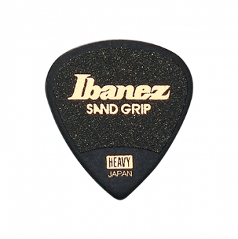 Ibanez Sand Grip Small Teardrop Heavy plektra.