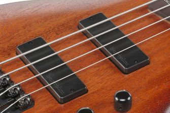 Ibanez Soundgear SR500A-MHL bassokitaran Bartolini-mikrofonit.