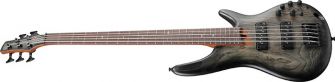 Ibanez SR605E-BKT basso kulmasta kuvattuna.