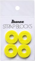 Ibanez Strap Block hihnalukot, 4kpl ISB4-YE.
