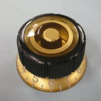 Ibanez Sure Grip III -potikan nuppi, Gold.