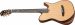 Ibanez TOD100N-NT Tim Henson kitara kulmasta kuvattuna.
