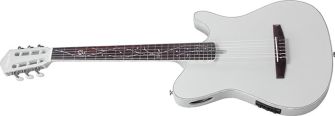 Ibanez TOD10N-SMF Tim Henson Signature klassinen kitara kulmasta kuvattuna.