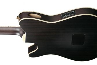 Ibanez TOD10N-TKF -kitaran runko takaa.