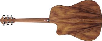 Ibanez V40WSCE-OPB kitara takaa.