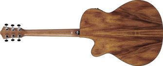 Ibanez VC40WSCE-OPB kitara takaa.