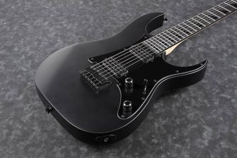 Ibanez GRGR131EX-BKF kitaran body lähikuvassa.