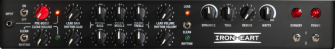 Laney BCC IRT60H Ironheart kitaranupin etupaneeli.