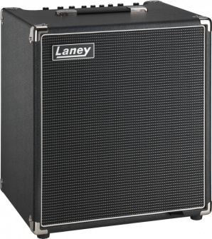Laney Digbeth Foundry DBF100 bassovahvistin kulmasta.