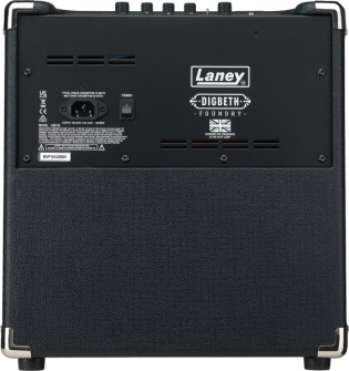 Laney Digbeth Foundry DBF30 bassovahvistin takaa.